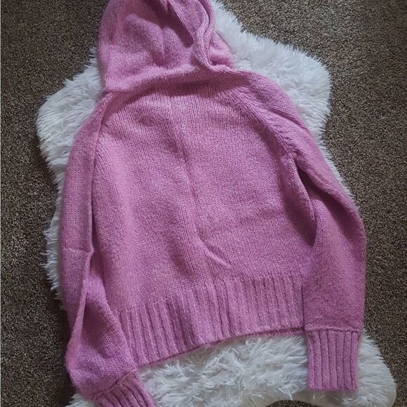 TOPSHOP snap down hooded sweater jacket - Picture 5 of 5